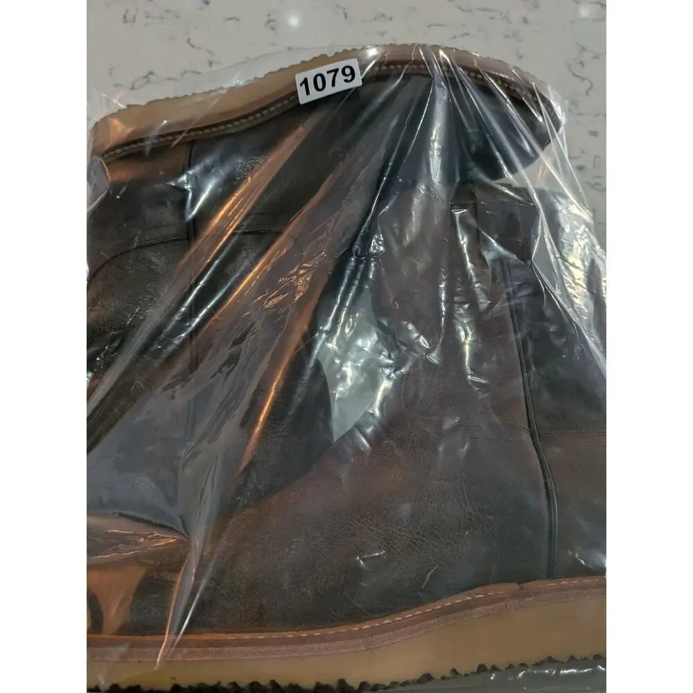 NEW Huckberry Rhodes Roper Boot Caliber Men's 11.5 Brown Western Boots (1079)